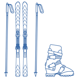 لوازم اسکی آلپاین